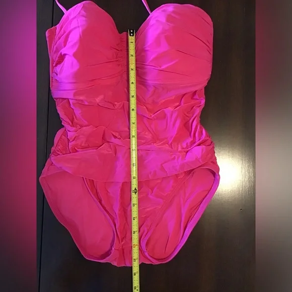 La Blanca, Hot Pink, One Piece, Swim Suit - Picture 3 of 7
